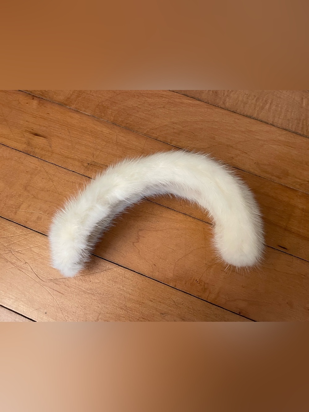 Andrae Fur Cream vintage hat